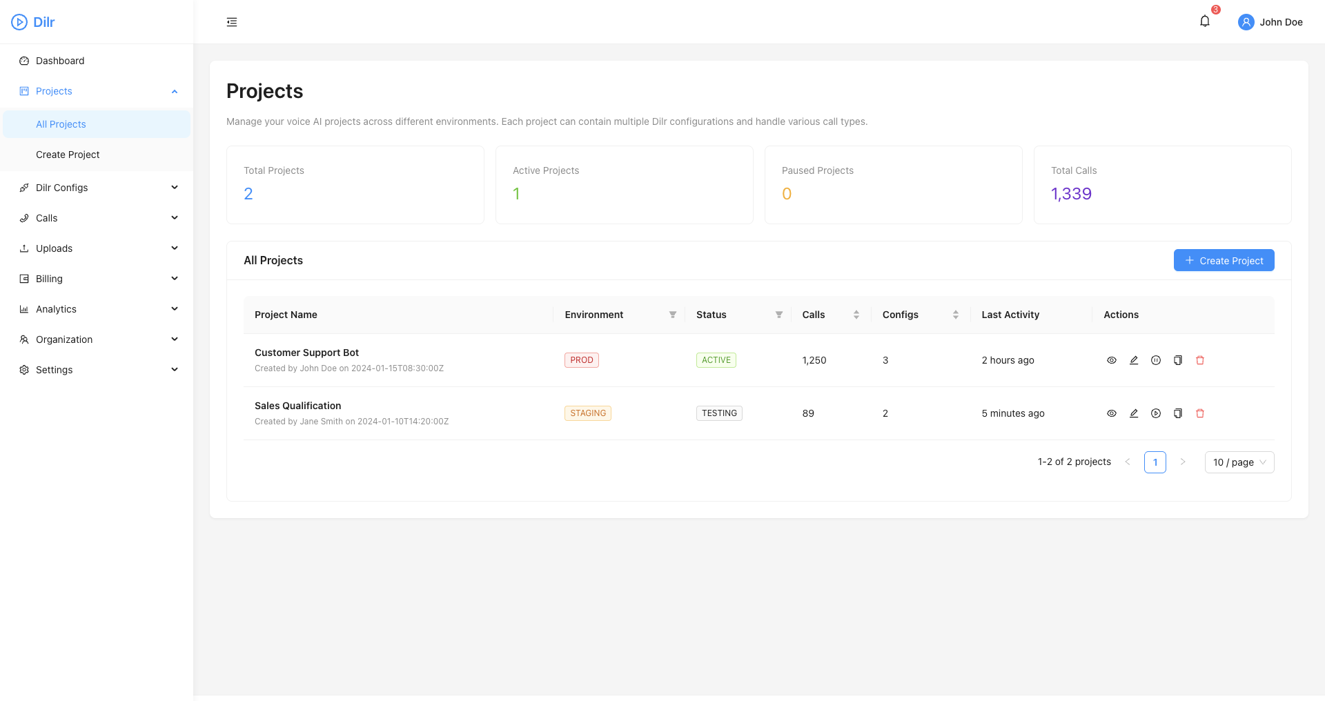 Voice Agent Configuration